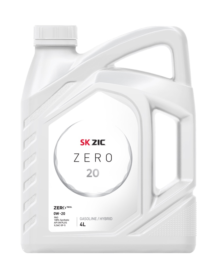 Моторное масло ZIC ZERO 20 0W-20 4л